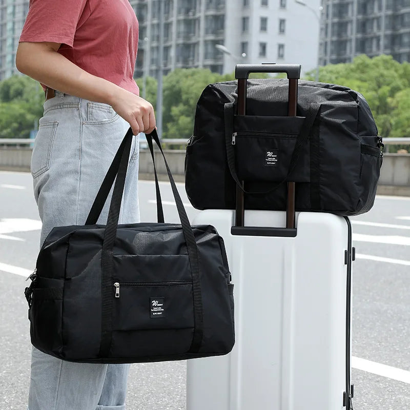 Travel Bags Large Capacity Foldable Clothes Luggage Organizer Waterproof Handbags Women Men Travel Clothes Storage Organizer