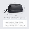 MARK RYDEN Men's Travel Organizer Bag Toiletries Wash Bag - Durable Storage for Personal Care Essentials