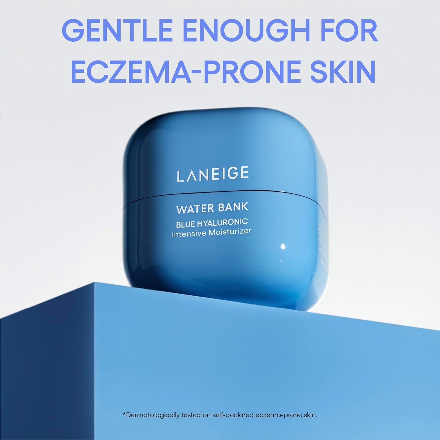 Water Bank Blue Hyaluronic Intensive Moisturizer: Hydrating Face Cream for Extra Dry Skin with Squalane &amp; Peptide for Skin Barrier Support, Dermatologist-Tested