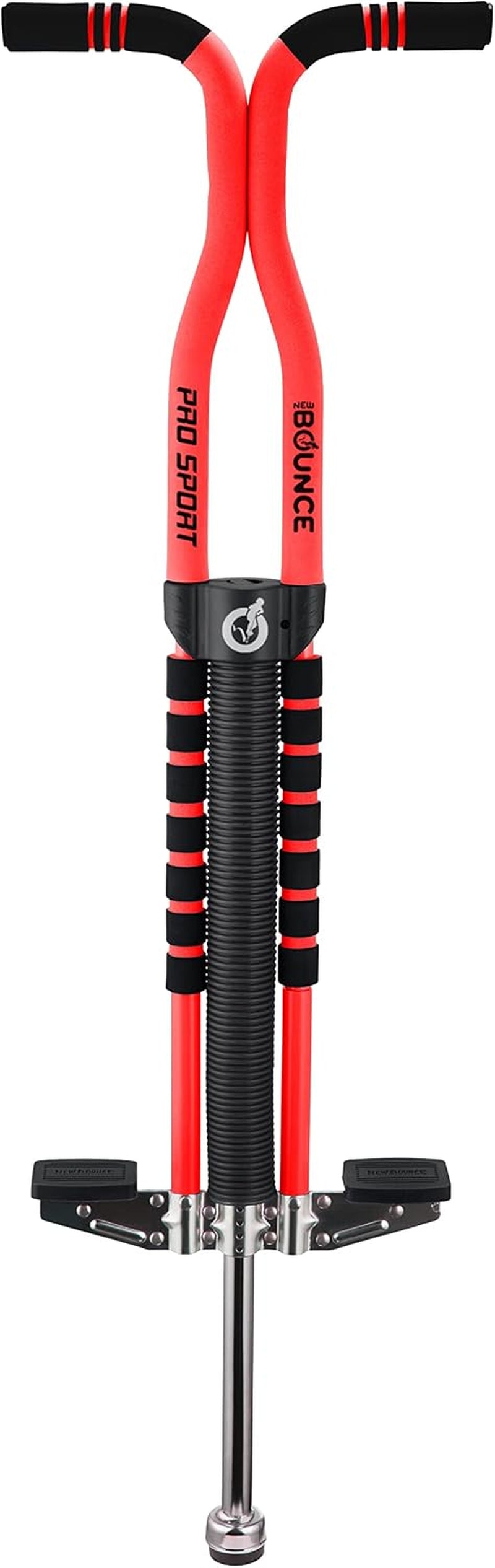 New Bounce Pogo Stick for Kids - Pogo Sticks for Ages 9 and Up, 80 to 160 Lbs - Pro Sport Edition, Quality, Easy Grip, Pogostick for Hours of Wholesome Fun