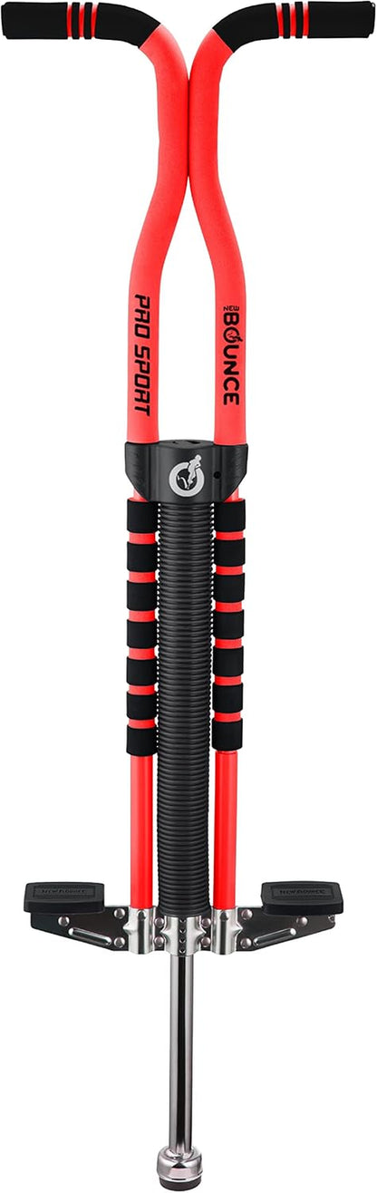 New Bounce Pogo Stick for Kids - Pogo Sticks for Ages 9 and Up, 80 to 160 Lbs - Pro Sport Edition, Quality, Easy Grip, Pogostick for Hours of Wholesome Fun
