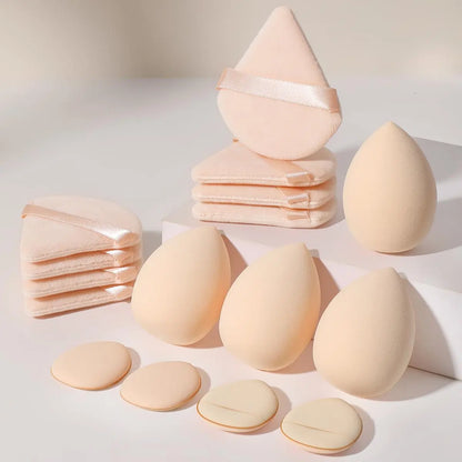 Makeup Sponge &amp; Powder Puff Set, Soft Beauty Blender, Beauty Egg for Facial Makeup Blending &amp; Detailing