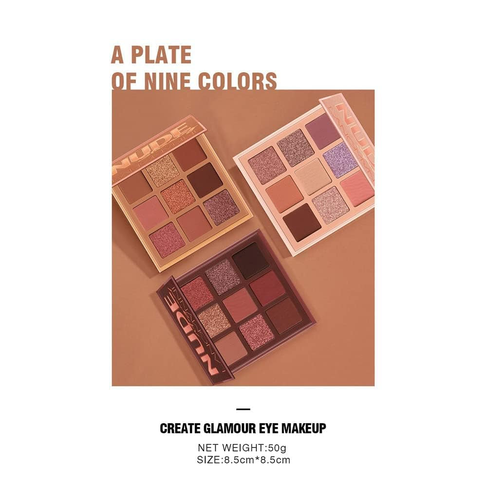 Colorful Eyeshadow Palette High Pigmented Makeup Palette Matte and Shimmer Glitter Eyeshadow Waterproof Long Lasting Eye Shadow Palette 06