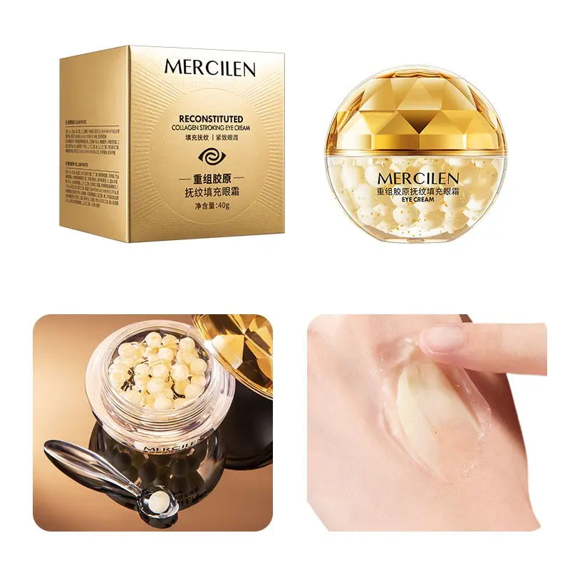 Collagen Eye Cream, Eye Care Product, Hydrating Collagen Eye Patches &amp; under &amp; Soothing &amp; Lifting Eye Cream for Women, Moisture Skin, Gift, Moisturize &amp; Hydrate Skin, Moisturizing Eye Moisturizer, Self Care Box, Eye Tightener, Eye Brightener