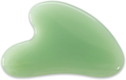 Gua Sha Jade Stone Gua Sha Massage Tool, Guasha Tool for Face and Body Skin Massage. Tools for SPA Acupuncture, Pink Stone for Body Face Neck and Eye, Skin Care Gift for Woman (Pink)
