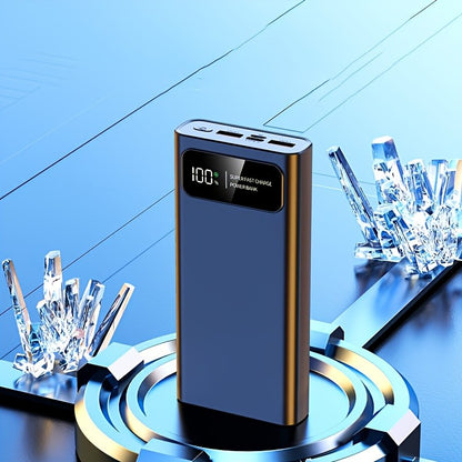 Portable Power Bank 2USB External Battery Backup Charger 900000Mah Fast Charging