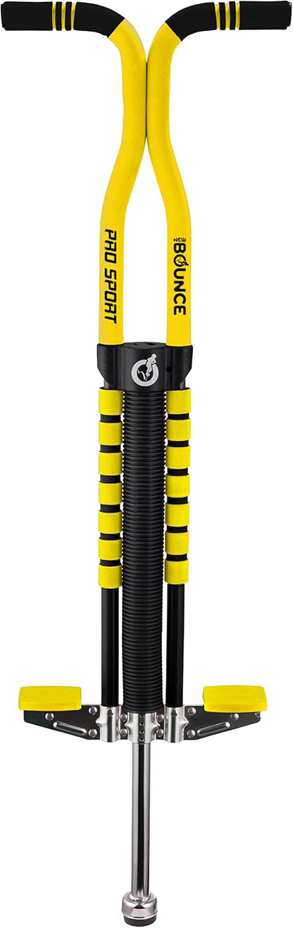 New Bounce Pogo Stick for Kids - Pogo Sticks for Ages 9 and Up, 80 to 160 Lbs - Pro Sport Edition, Quality, Easy Grip, Pogostick for Hours of Wholesome Fun