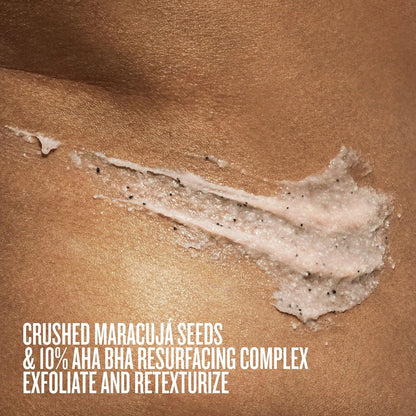 Sol De Janeiro Bom Dia Body Scrub - Retexturizing &amp; Clarifying Scrub with Cheirosa 40 Scent for Smooth Radiant Skin