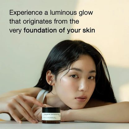 TOUN28 Korean PEPTACICA Overnight Face Cream Moisturizer | 43% Cica, Anti-Aging &amp; Skin Repair | Premium Korean Vegan Beauty