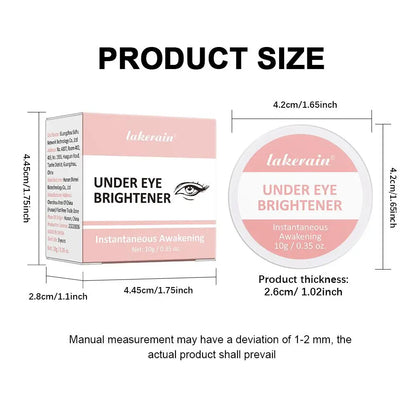 Under Eye Brightener, 2 Counts Moisturizing Eye Cream, Eye Care Product for Women &amp; Men, Daily Skincare Product for Daily Use