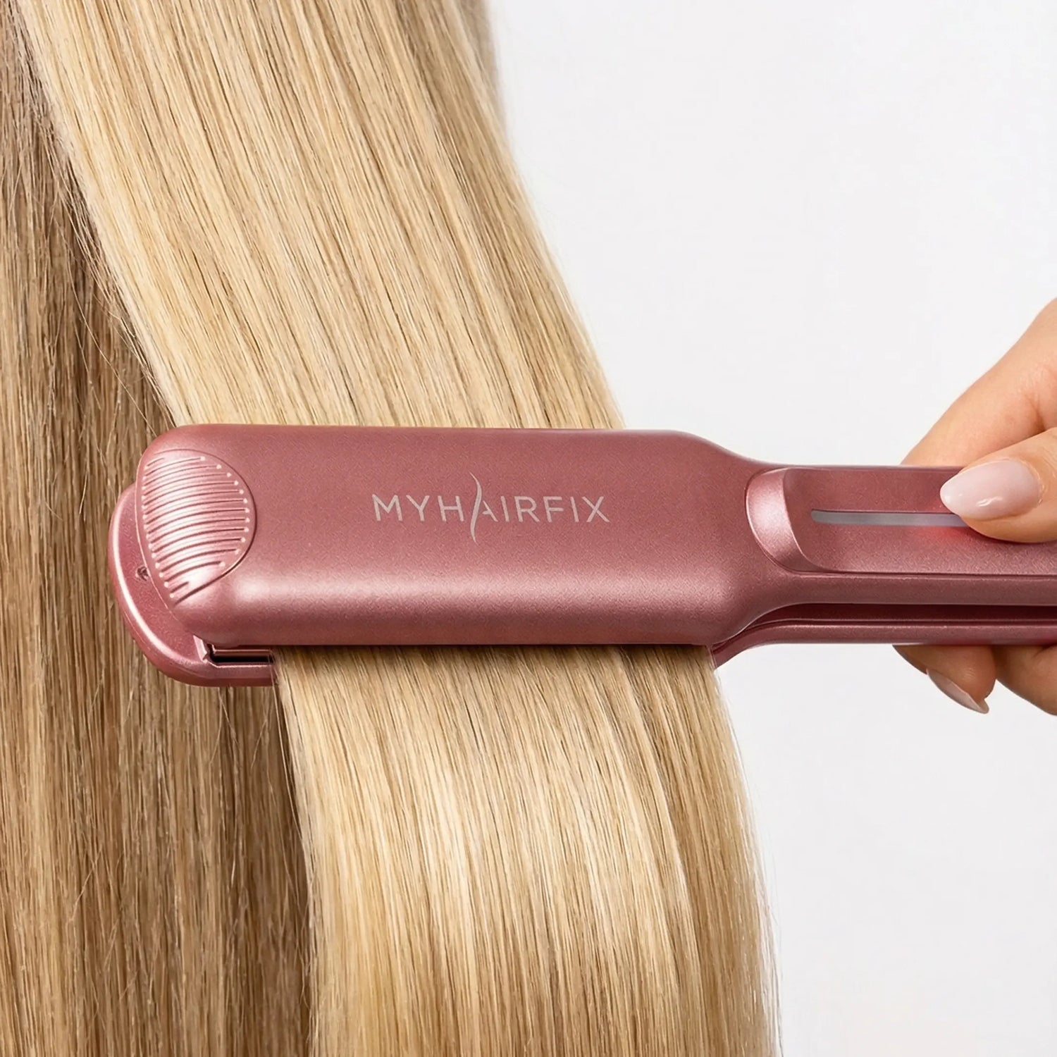 Myhairfix Infrared and Ionic Professional Flat Iron 2 in 1 Styling Tool