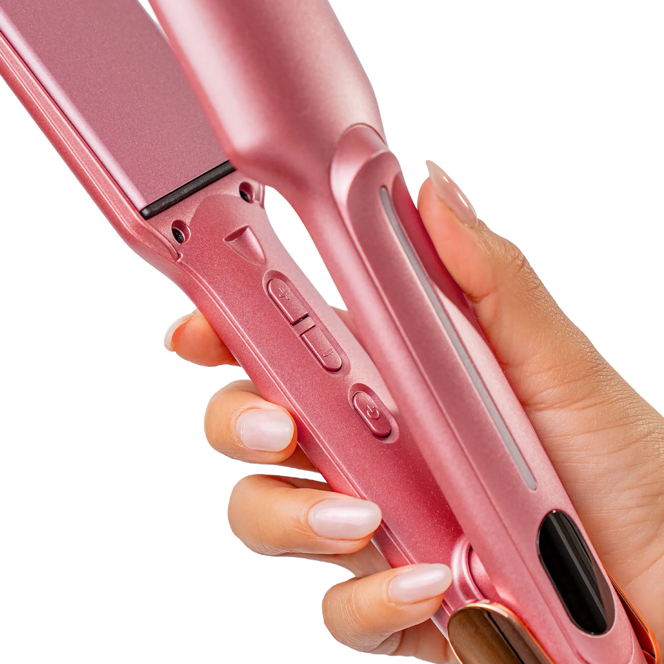 Myhairfix Infrared and Ionic Professional Flat Iron 2 in 1 Styling Tool