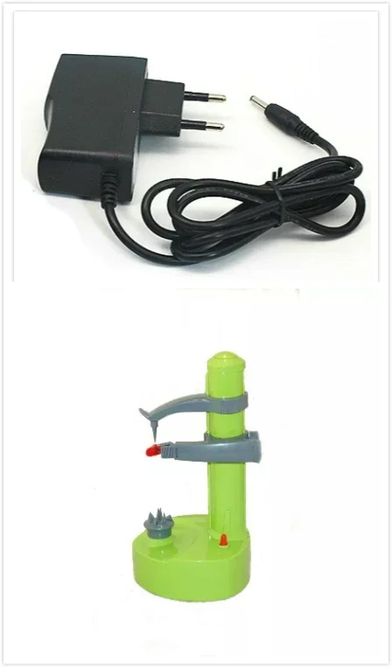 Multifunction Stainless Steel Electric Peeler Automatic Fruit Peeler Vegetable Cutter Three Spare Blades Potato Peeler Machine