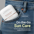 Sun Stick + Keyring (Duck) - Official Product Triple Functional Broad Spectrum Face Sunscreen Stick - Waterproof, Sweatproof & Sandproof - Ultra-Lightweight & Non-Greasy Sun Shield - Korean Skin Care 0.49 Oz