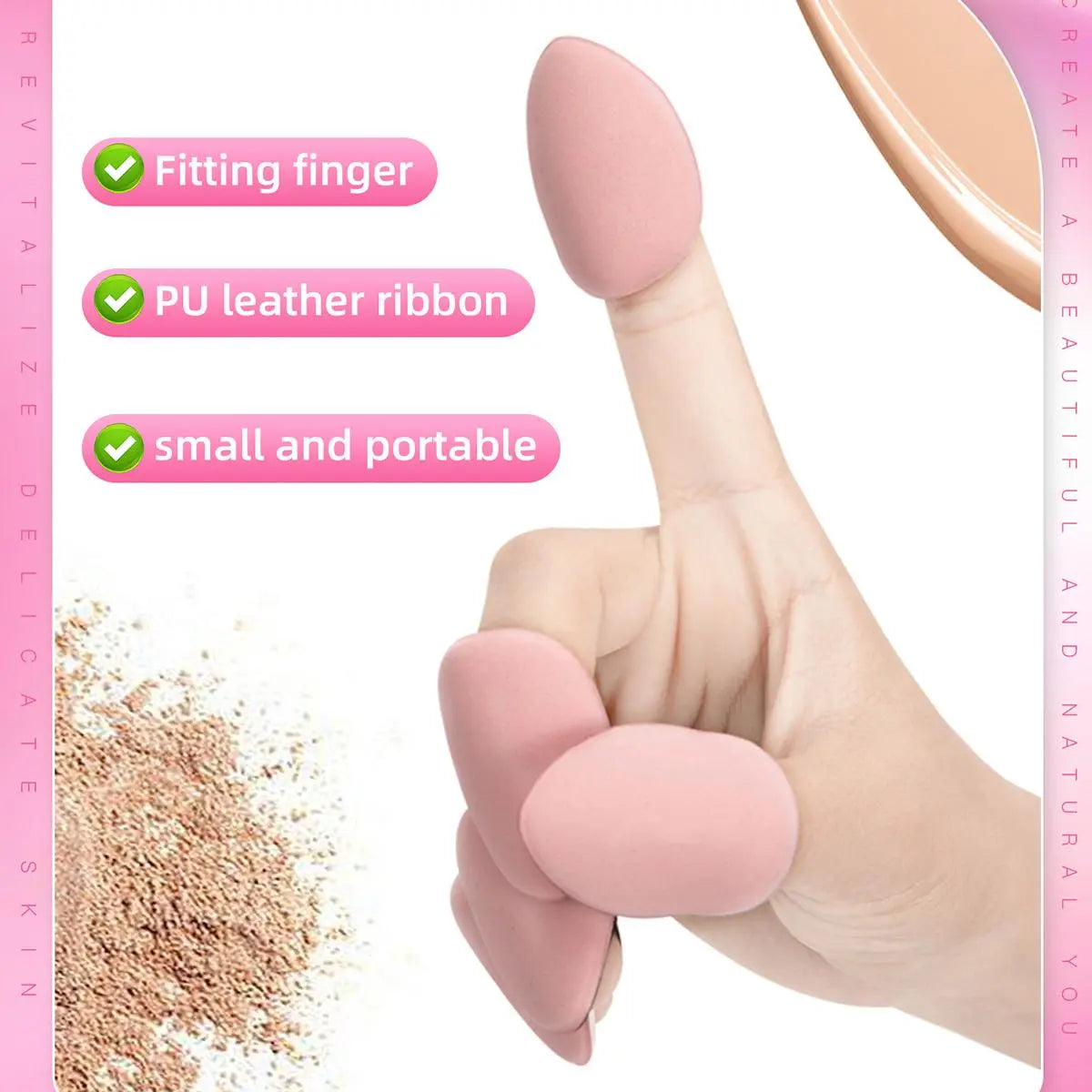 Makeup Sponge &amp; Powder Puff Set, Soft Beauty Blender, Beauty Egg for Facial Makeup Blending &amp; Detailing