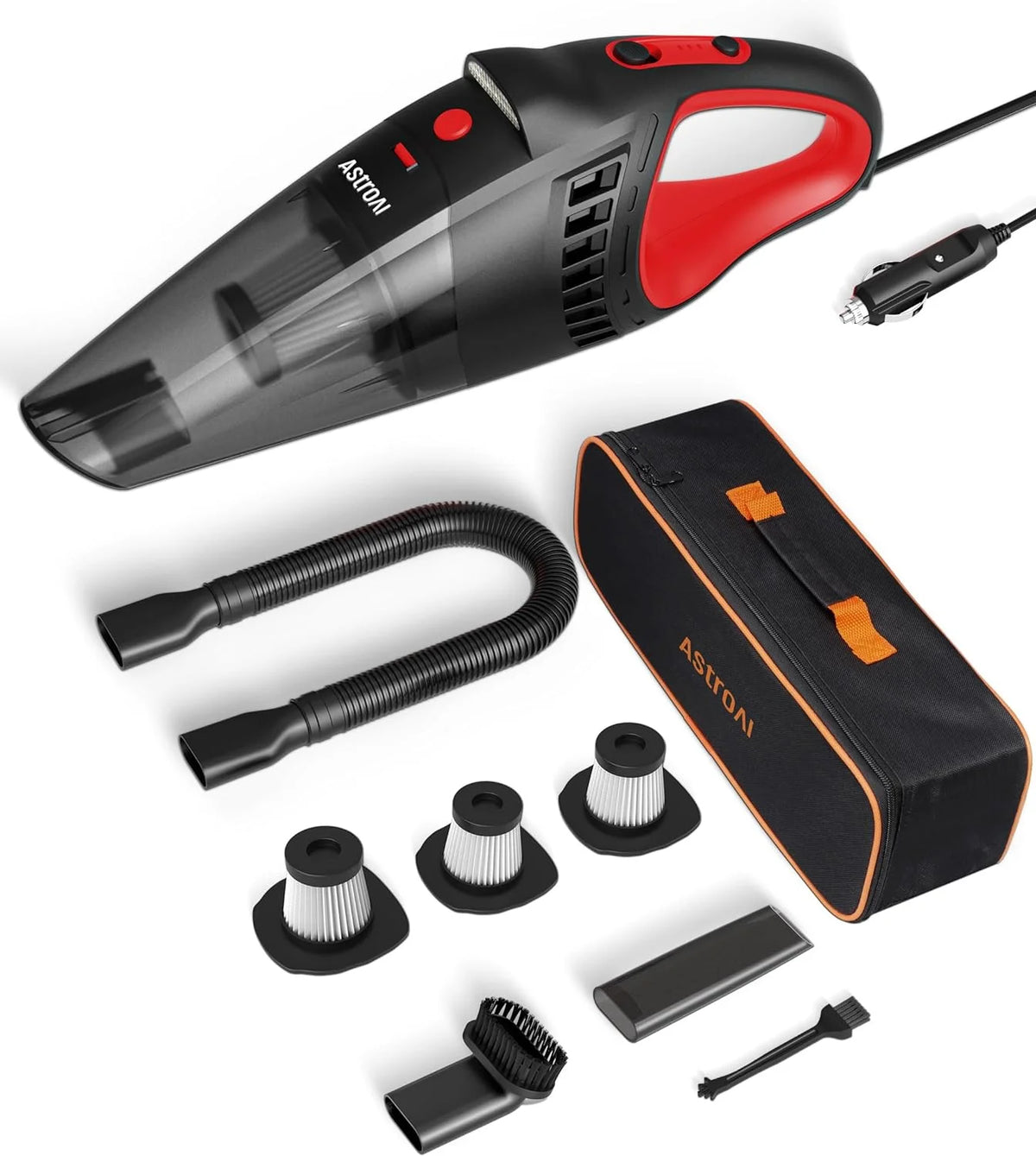 Car Vacuum, Portable Cyclone Handheld Vacuum, Dustbuster Quick Cleaner for Home, Car