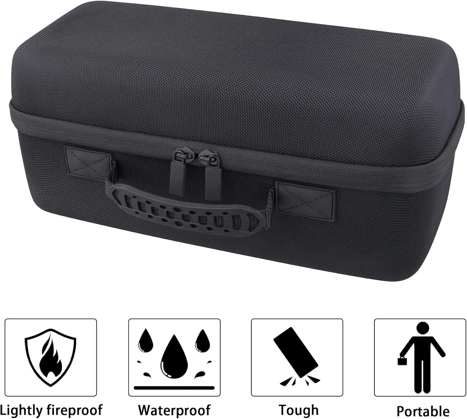 Co2Crea Hard Travel Case Compatible with Anker SOLIX C300 DC Power Bank Station, Outdoor 288Wh 90,000Mah Portable Power Station, 300W Solar Generator