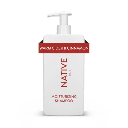 Moisturizing Shampoo, Warm Cider &amp; Cinnamon, Sulfate Free, Paraben Free, 16.5 Fl. Oz