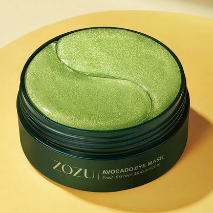 Eye Skincare Mask, 60Pcs Improving &amp; Firming Eye Skin, Moisturizes the Skin around the Eyes, Fades Fine Lines, Tightens and Lifts the Avocado Eye Mask