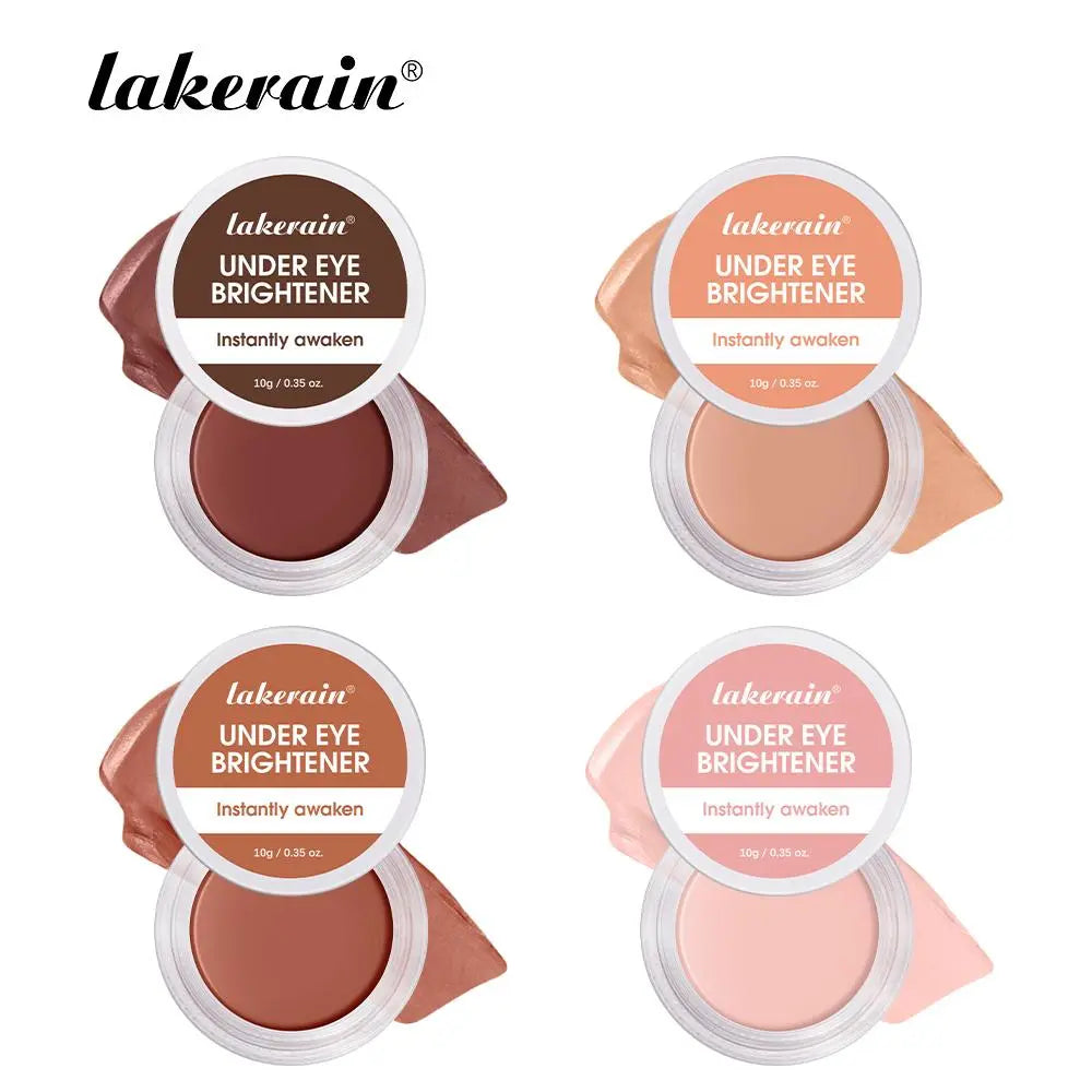 Under Eye Brightener, 2 Counts/Set Long Lasting Coverage Concealer, Moisturizing Hydrating Eye Makeup Cosmetics, Suitable for Multiple Skin Types, Foundation