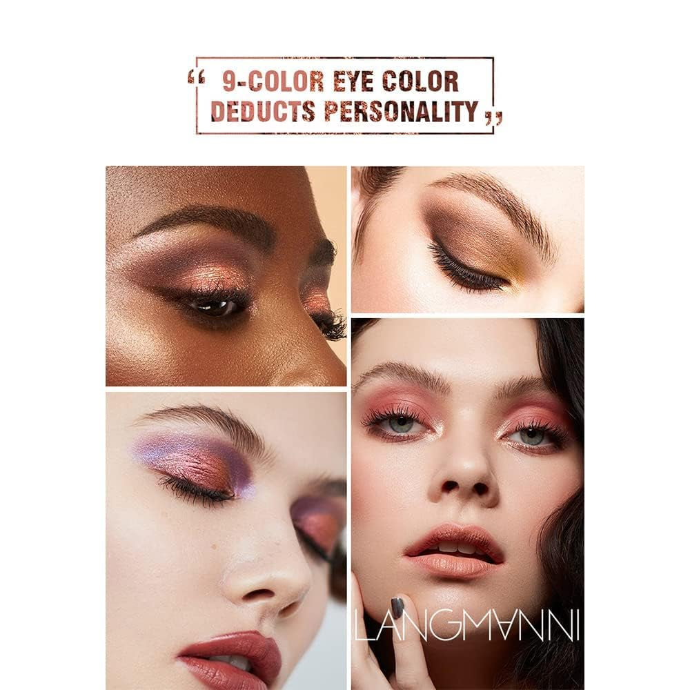 Colorful Eyeshadow Palette High Pigmented Makeup Palette Matte and Shimmer Glitter Eyeshadow Waterproof Long Lasting Eye Shadow Palette 06