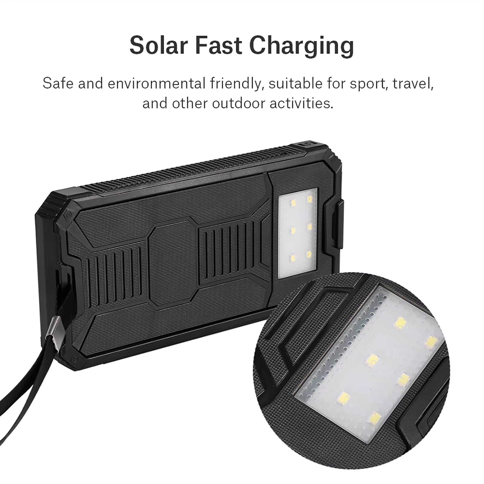 Power Bank Portable 20000Mah Fast Charging Dual USB Polar Mobile Power Bank Case DIY Kit Portable Power Bank