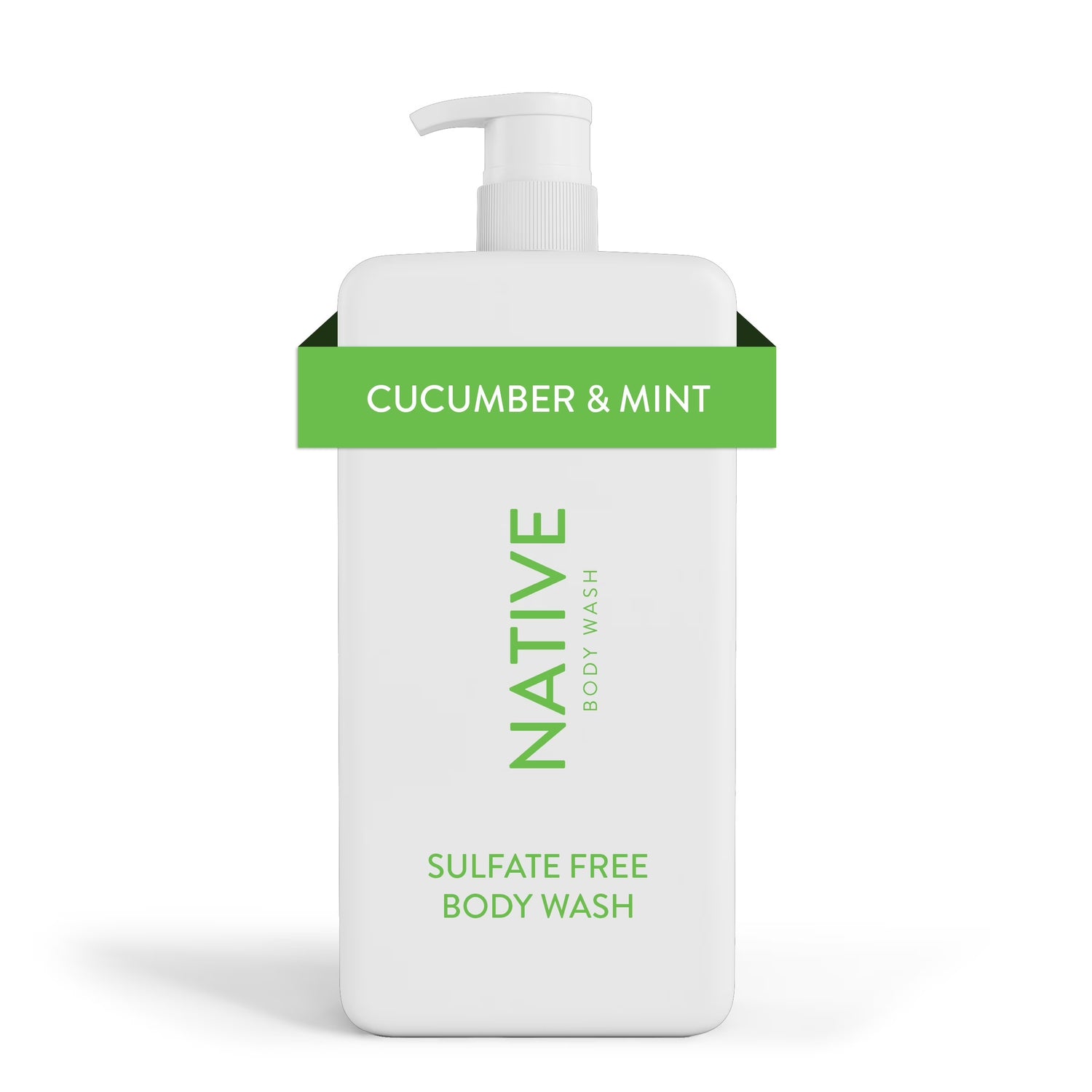 Body Wash Cucumber &amp; Mint Sulfate Free, Paraben Free, for Men and Women, 36 Oz